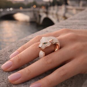 Blue Sapphire Wedding Ring